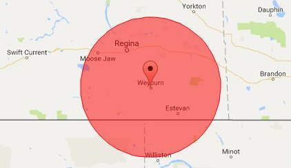 Kater Services coverage area